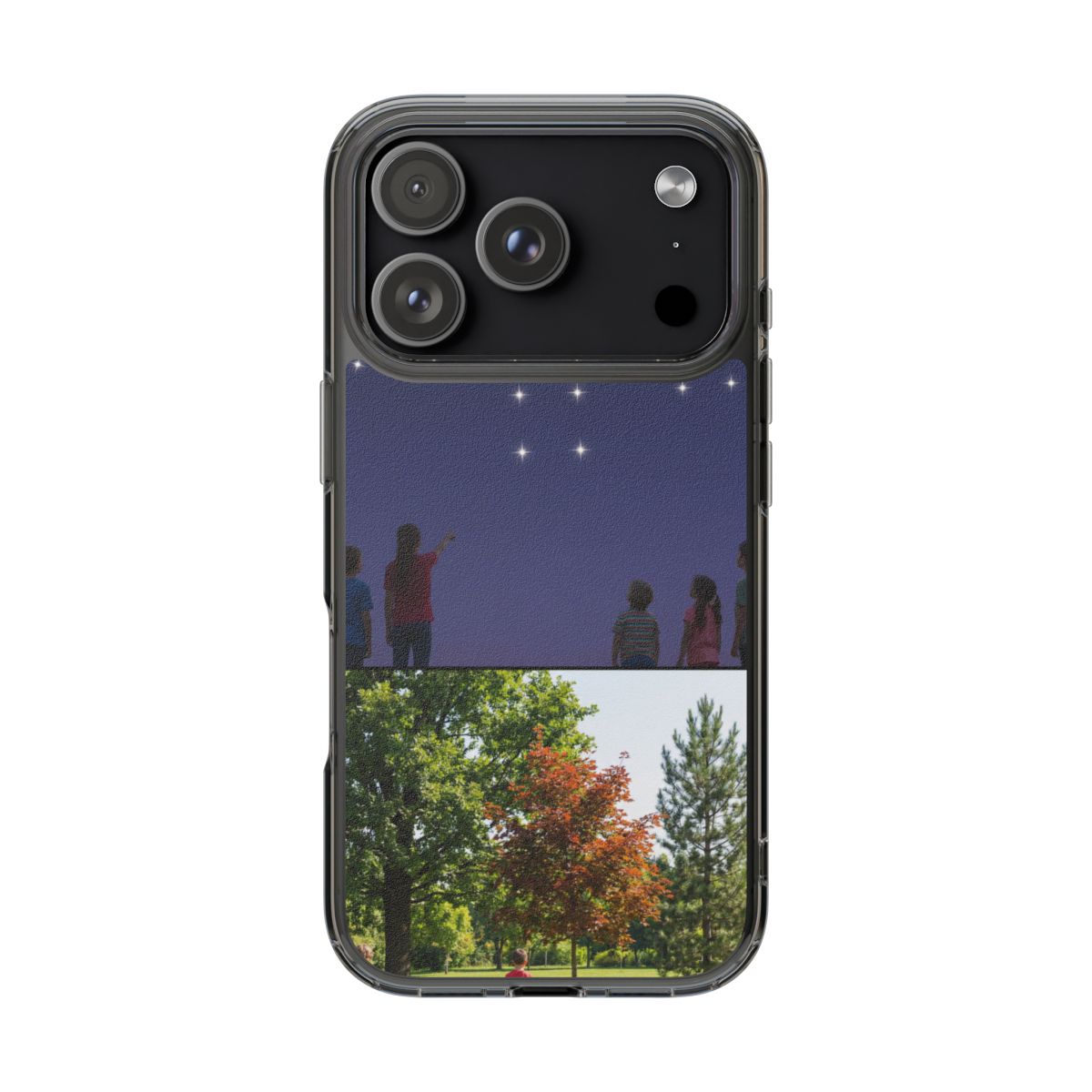Clear Impact-Resistant Cases - Stardust & Forest Discovery |...