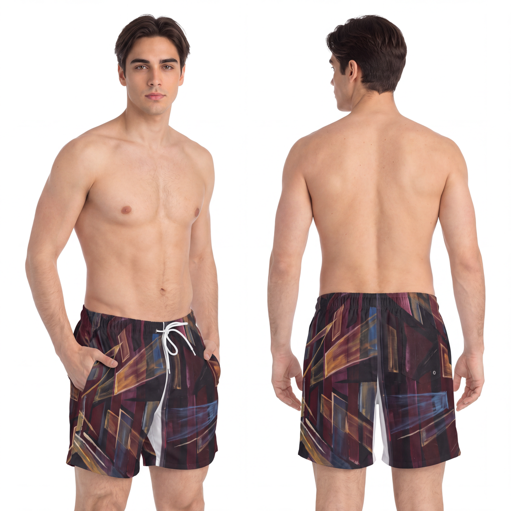 Swim Trunks - Urban Horizon | Echovira Gallery