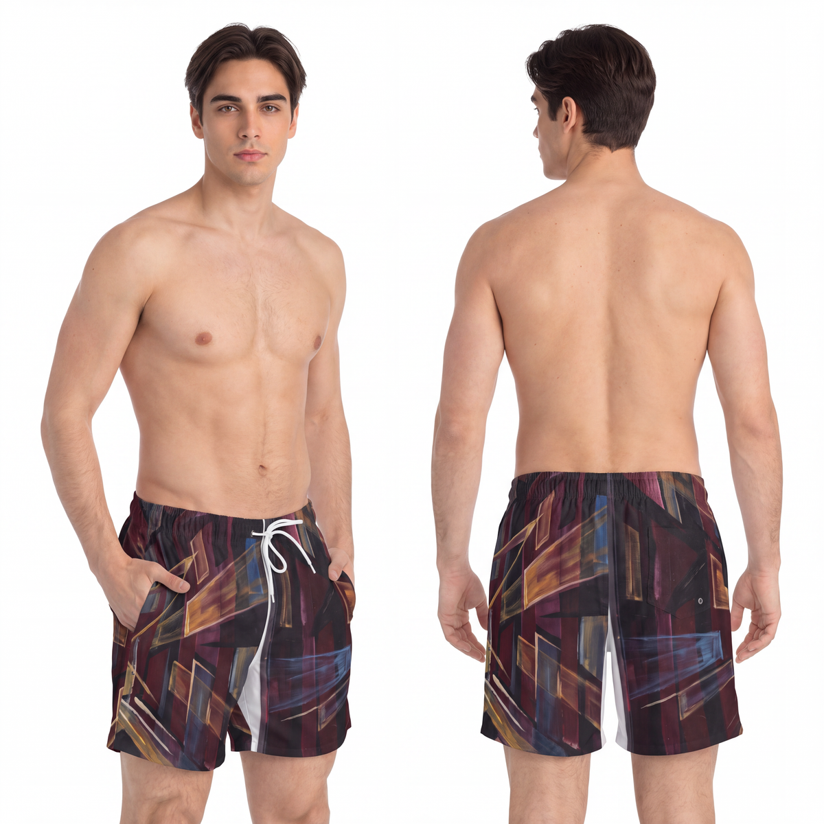 Swim Trunks - Urban Horizon | Echovira Gallery