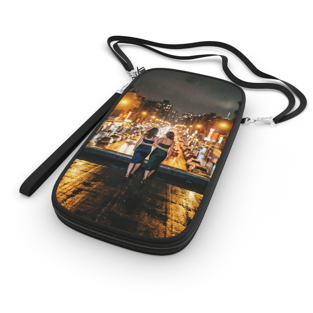Passport Wallet - City Lights Travel Case | Echovira Gallery