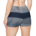 Women's Shorts with Moody Lake Landscape