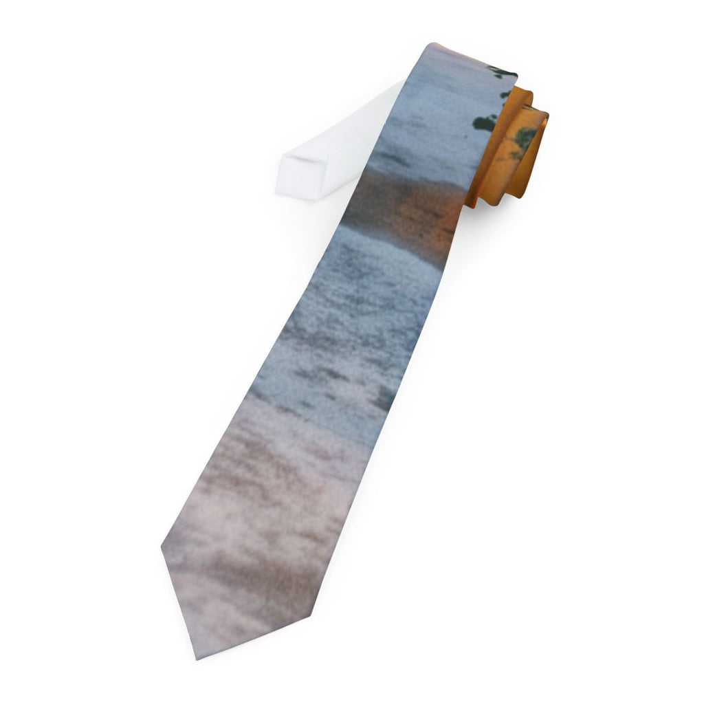 Necktie - Twilight Promenade City Tie | Echovira Gallery