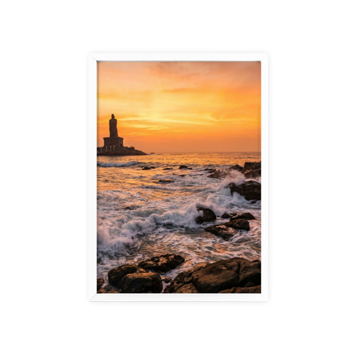Framed Poster - Golden Hour Horizon