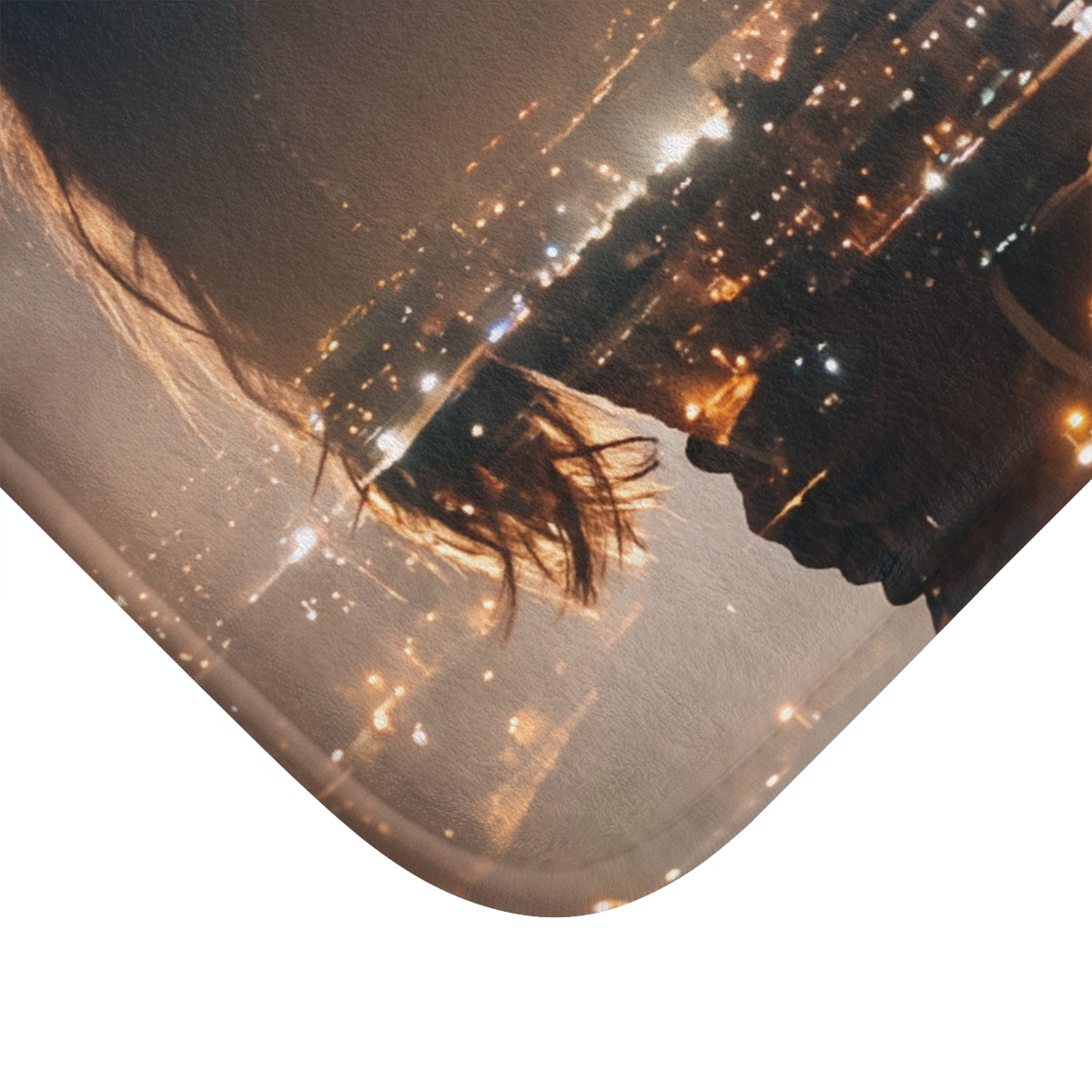 Bath Mat - Midnight City Romance | Echovira Gallery