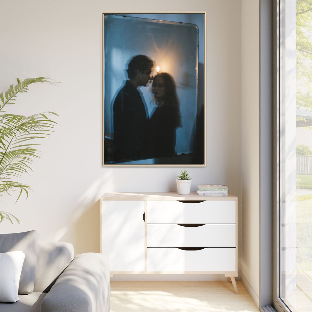 Matte Canvas, Framed - Midnight Reflections Matte Canvas......
