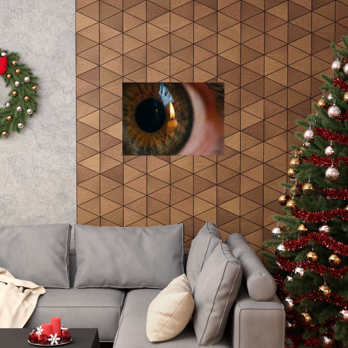 Matte Horizontal Posters - Amber Iris Reflection Fine Art......