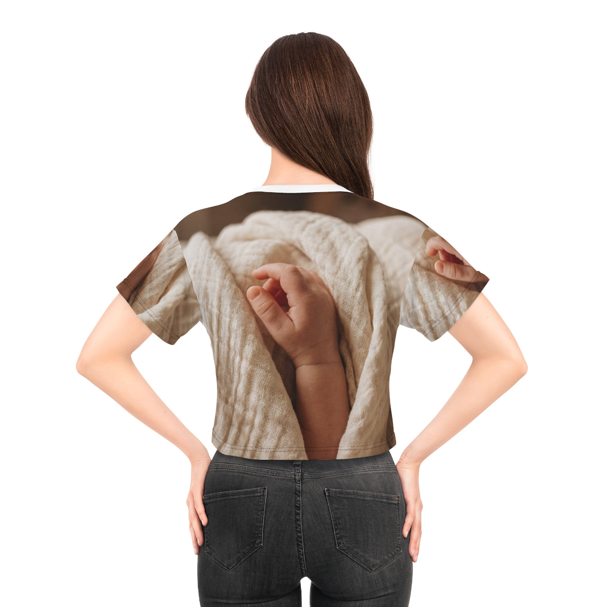Crop Tee - Minimalist Lounge Vibe