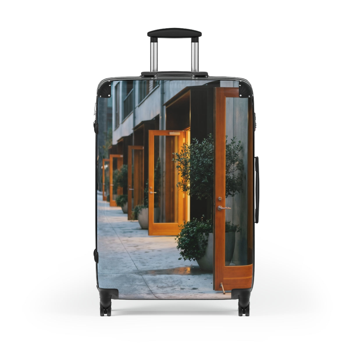 Suitcase - Twilight Walkway Travel Luggage | Echovira...