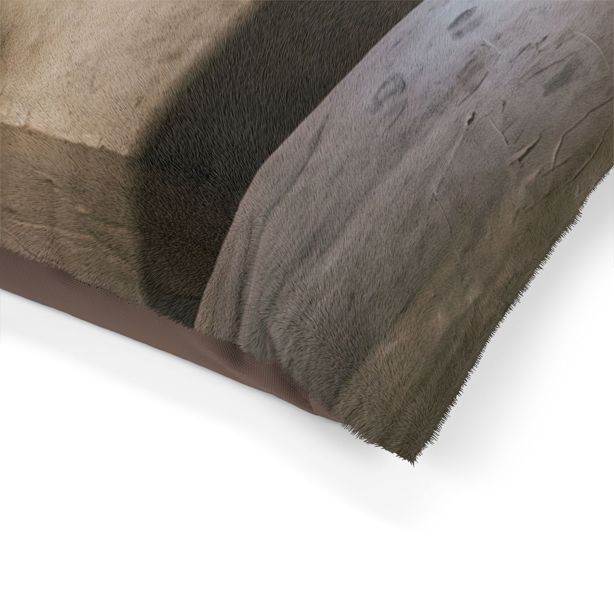 Pet Bed - Shadows of the Citadel moody architectural print |...