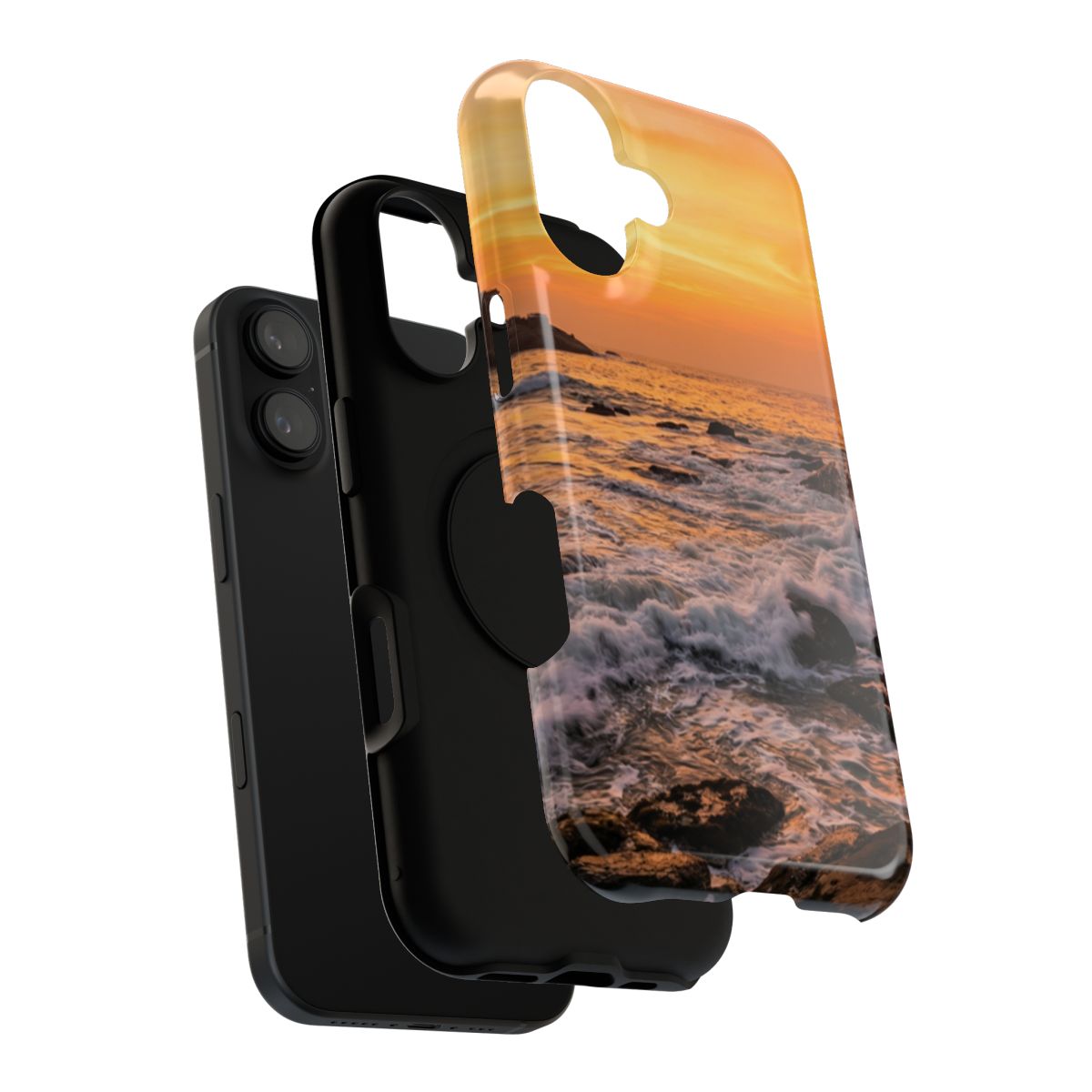 Impact-Resistant Cases - Phone Case - Sunrise Coastal Art— sizes part 1/2