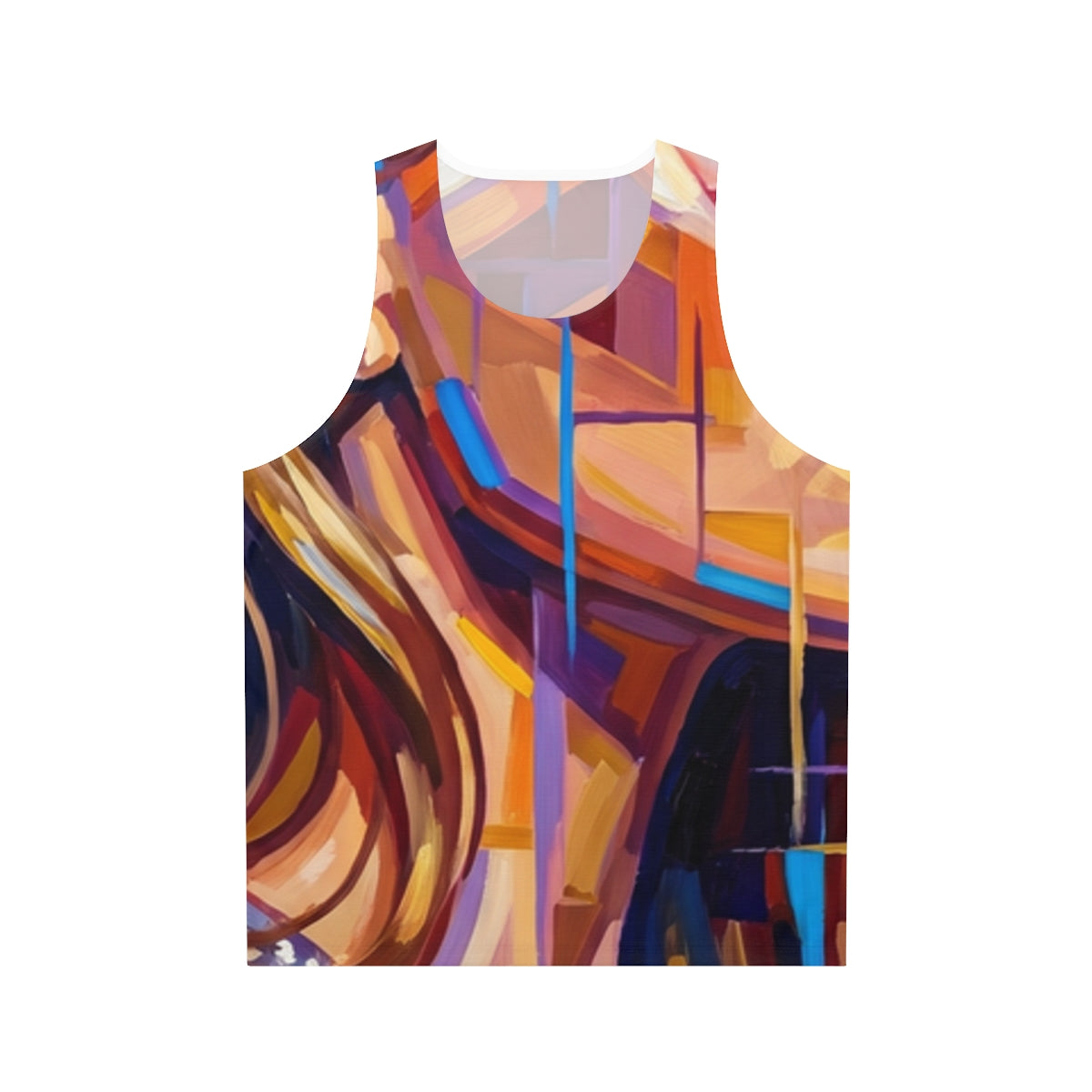 Men's Tank Top - Shattered Elegance | Echovira Gallery