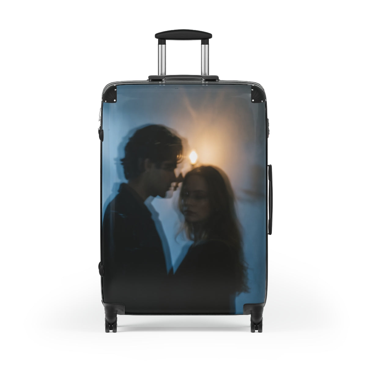 Midnight Shadow Suitcase - Cinematic Travel Luggage |...