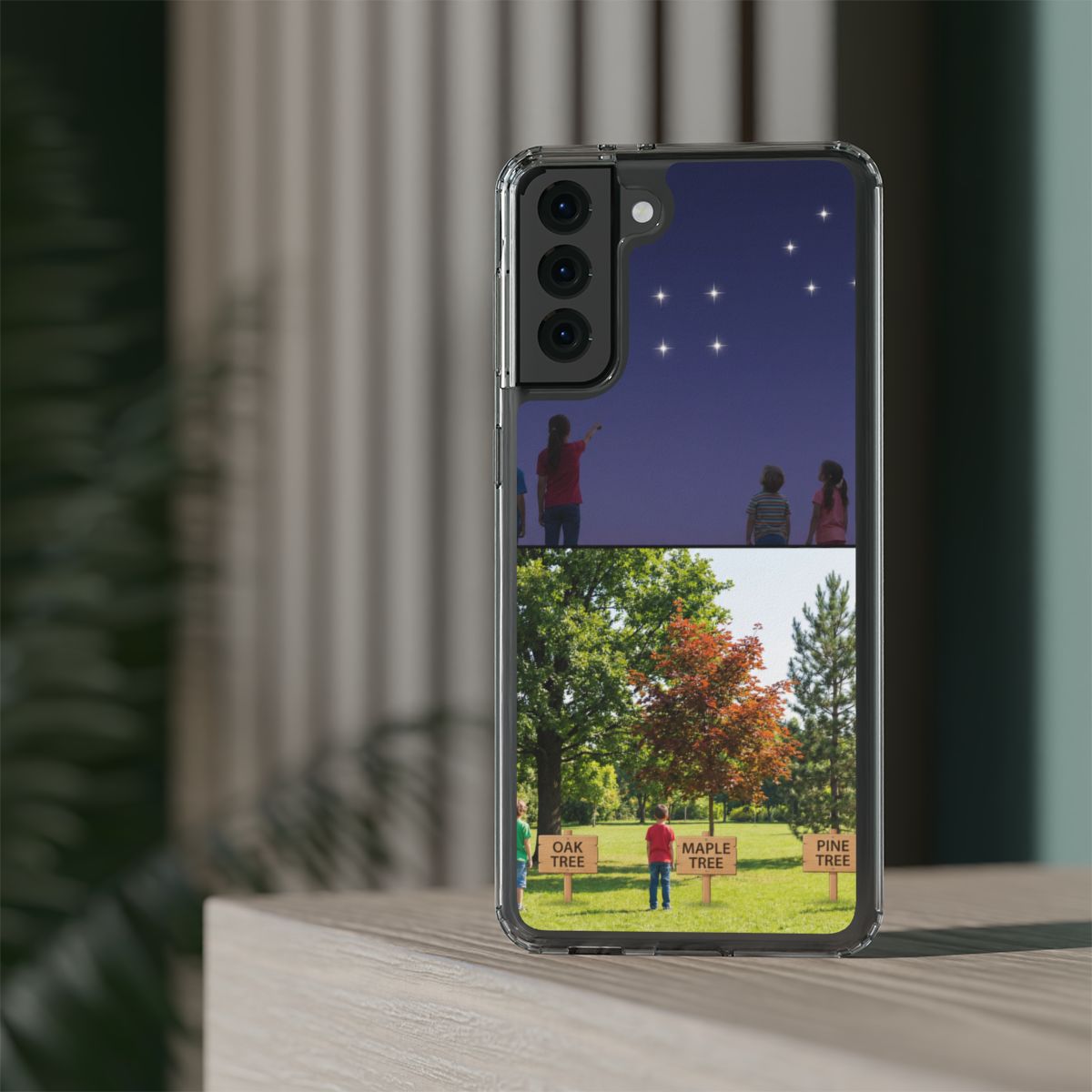 Clear Impact-Resistant Case - Starry Shield