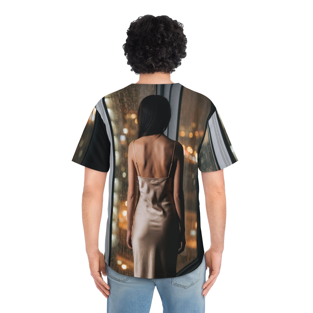 Men's Baseball Jersey - Field Glow Vibe