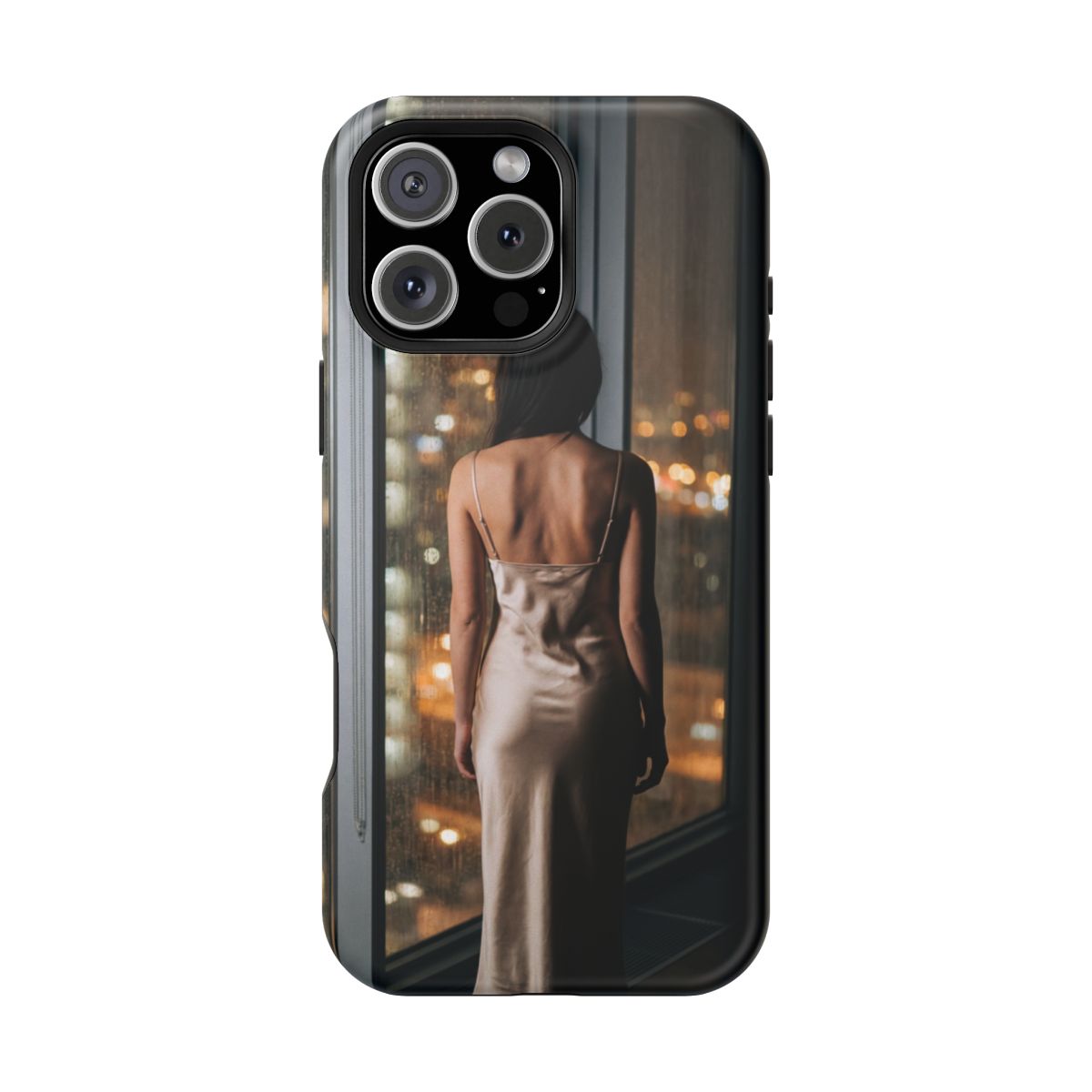 Impact-Resistant Cases - Tough Phone Case - Rainy Windows...— sizes part 1/2
