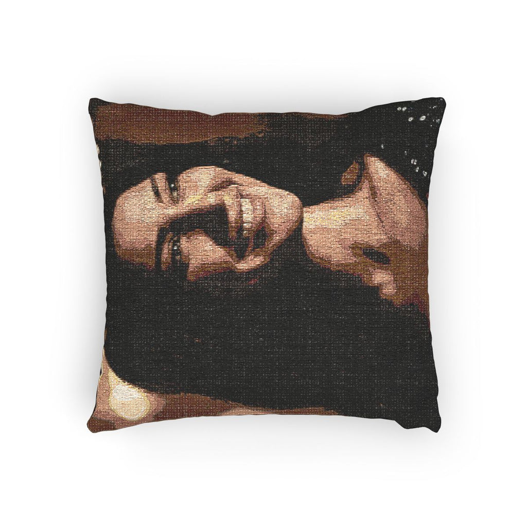 Woven Throw Pillow - Luxe Radiance