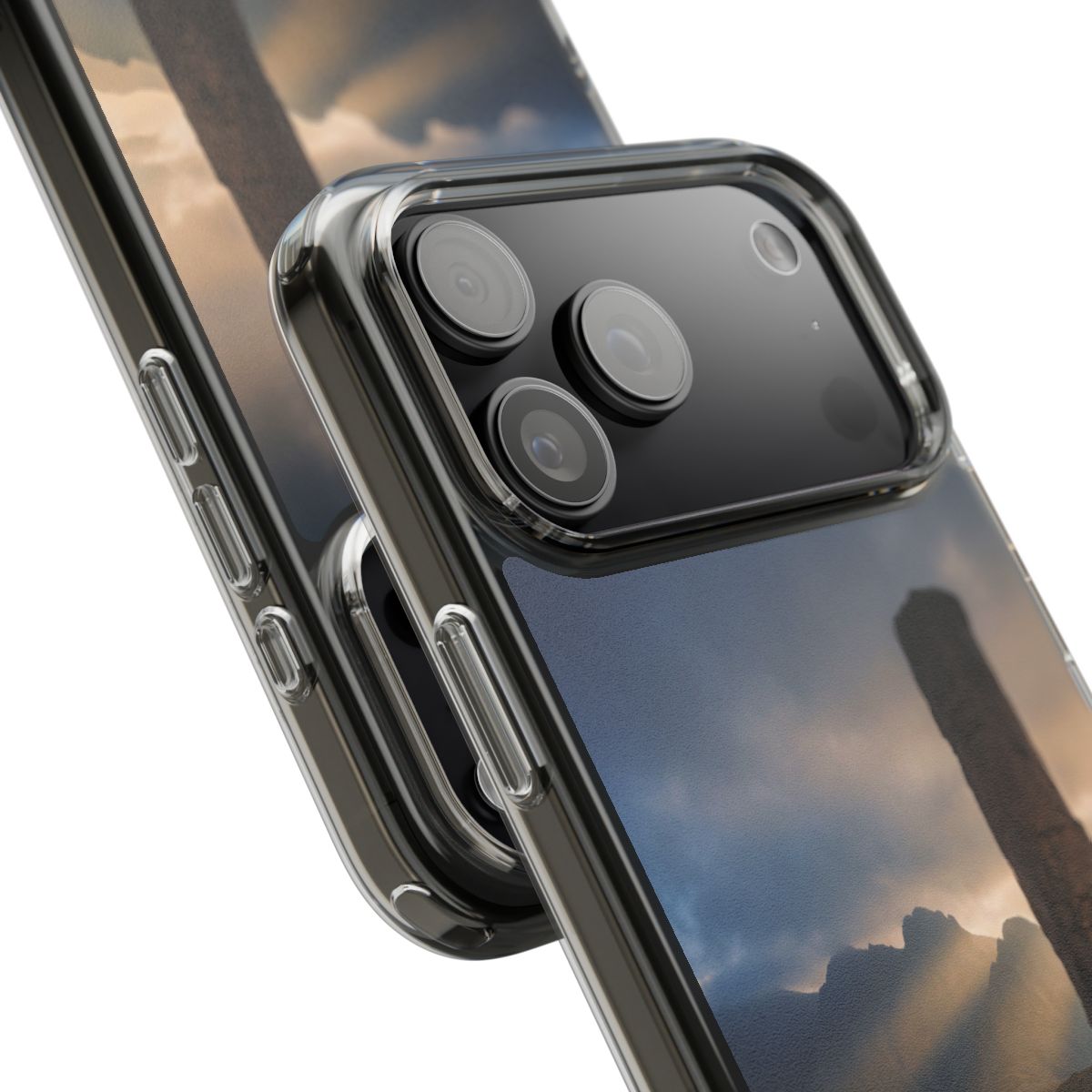 Clear Impact-Resistant Cases - Clear Case - Mystic Mountain...