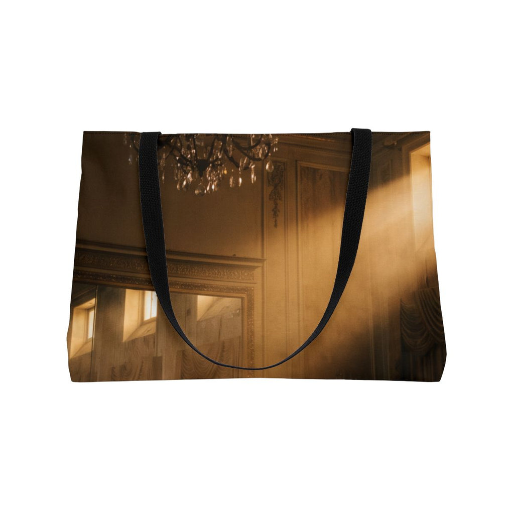 Weekender Tote Bag - Golden Ballroom Retreat | Echovira...