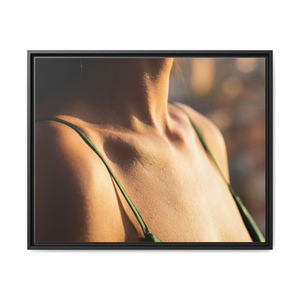 Matte Canvas Framed - Golden Hour Portrait