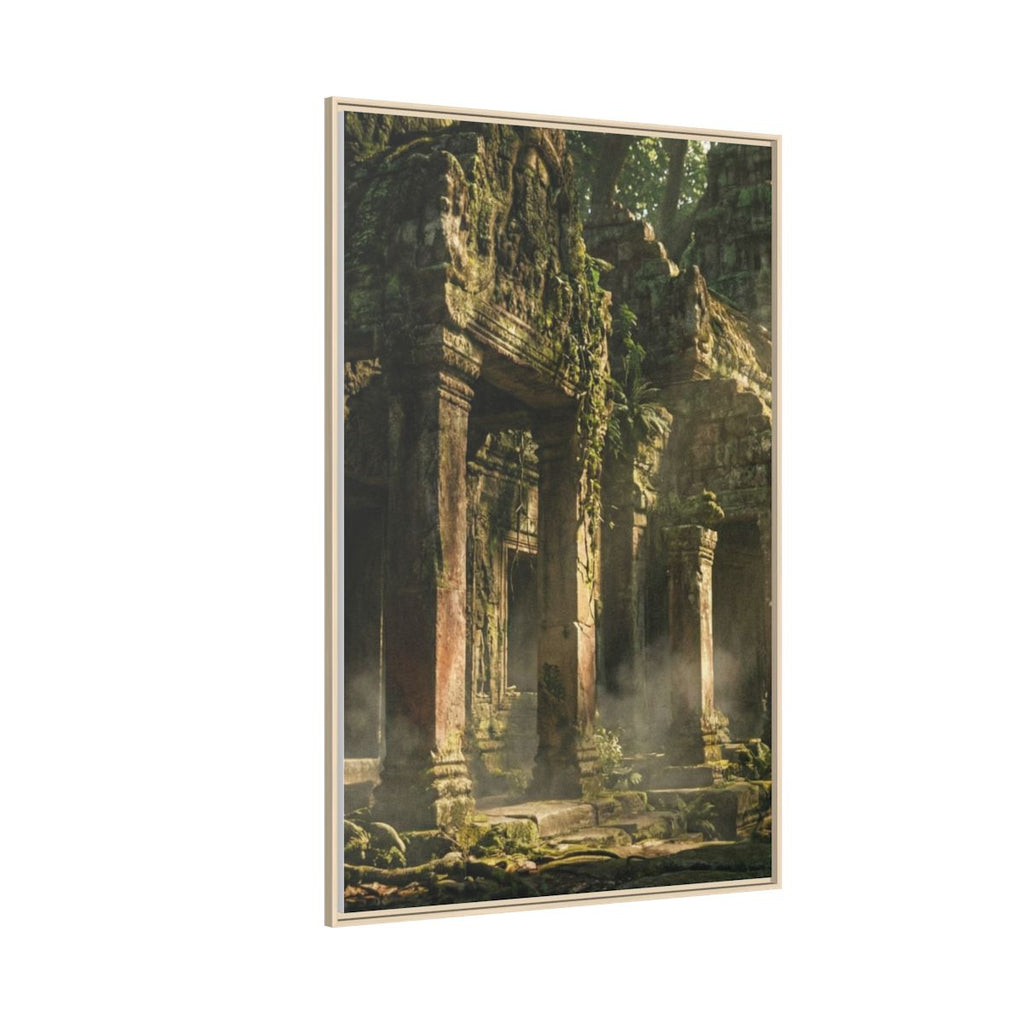 Matte Canvas Framed - Ancient Sanctuary (8×10, 9×12, 11×14...