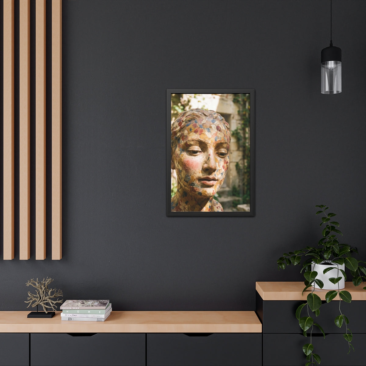 Framed Poster - Painted Muse Classical — Portrait (8×12... |...