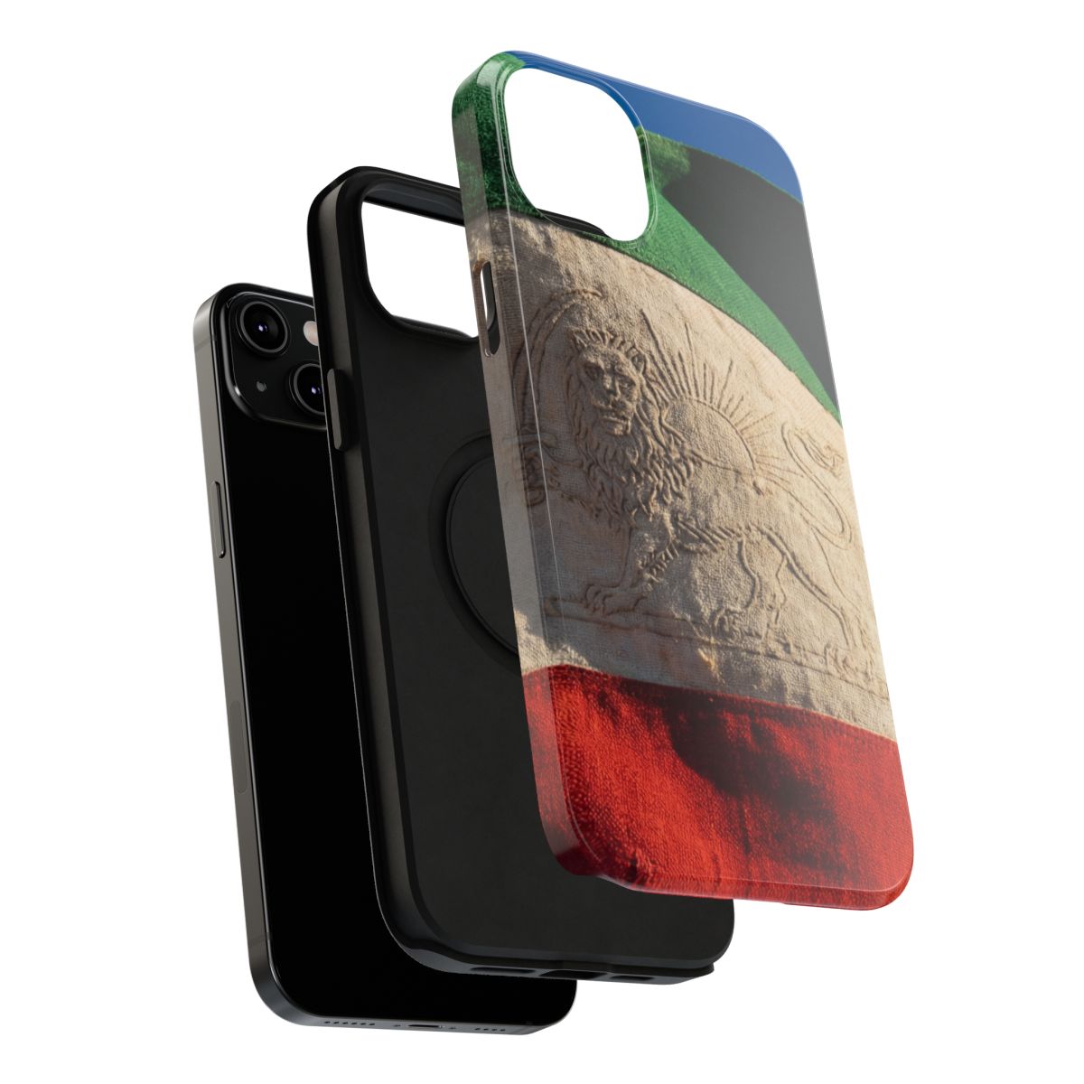 Impact-Resistant Cases - Tough Phone Case - Vintage Lion