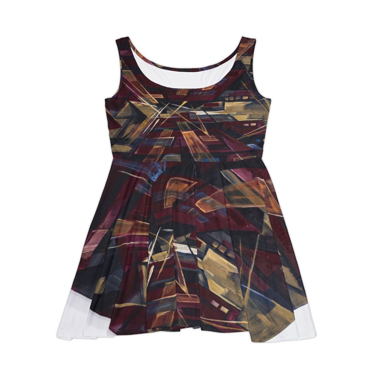 Women's Skater Dress - Urban Perspective | Echovira Gallery