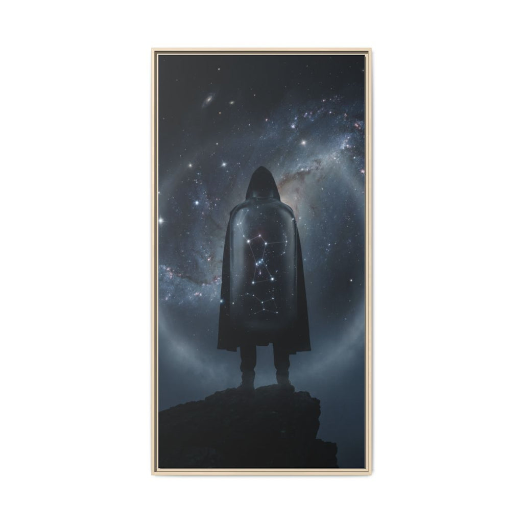 Framed Matte Canvas - Cosmic Sentinel — Natural / 1.25"... |...