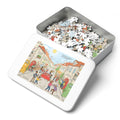 Jigsaw Puzzle with Tin - Street Party Fun Storybook... |...