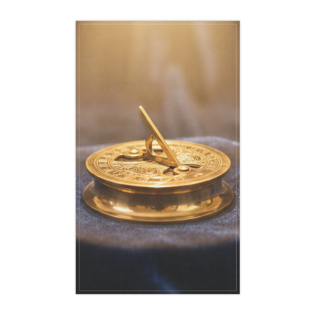 Tea Towels - Antique Brass Sundial Astrolabe Art | Echovira...