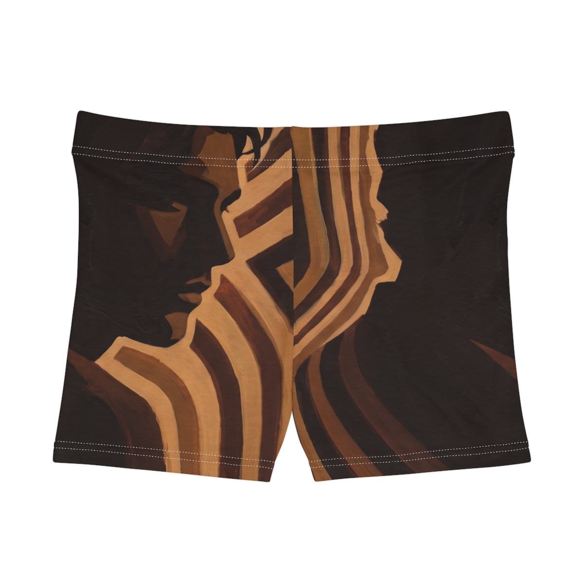 Women's Shorts - Earthy Silhouette Lounge Shorts | Echovira...