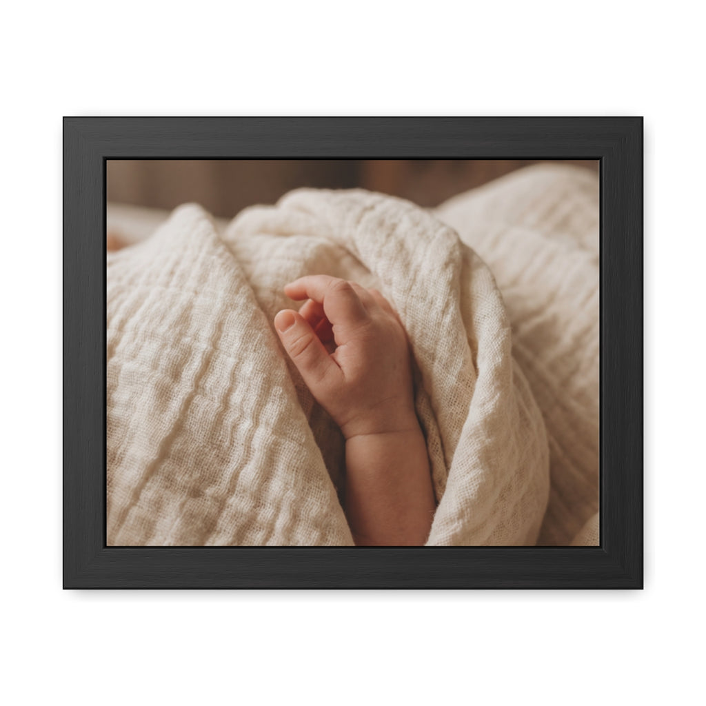 Framed Poster Wall Art - Boho Nursery — Landscape
