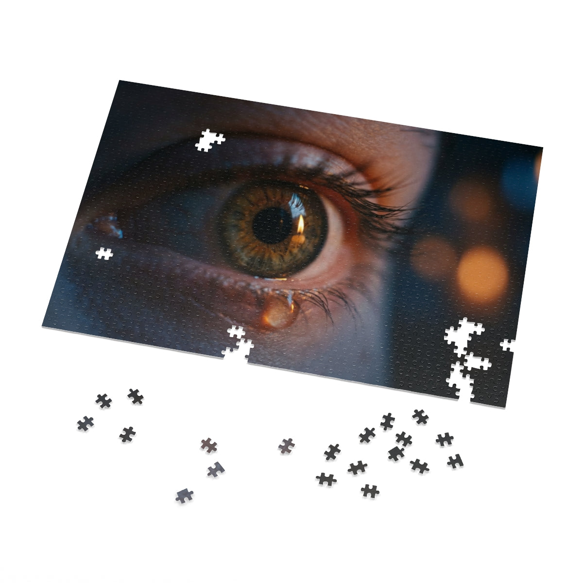 Jigsaw Puzzle with Tin - Luminous Tear