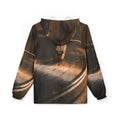 Men's Vintage Turntable Art Windbreaker Jacket
