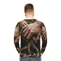 Men's Lightweight Sweatshirt Earth Roots Art
