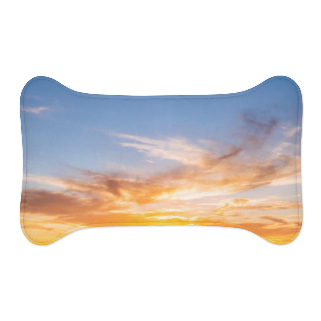 Pet Feeding Mat - Epic Mountain Sunrise