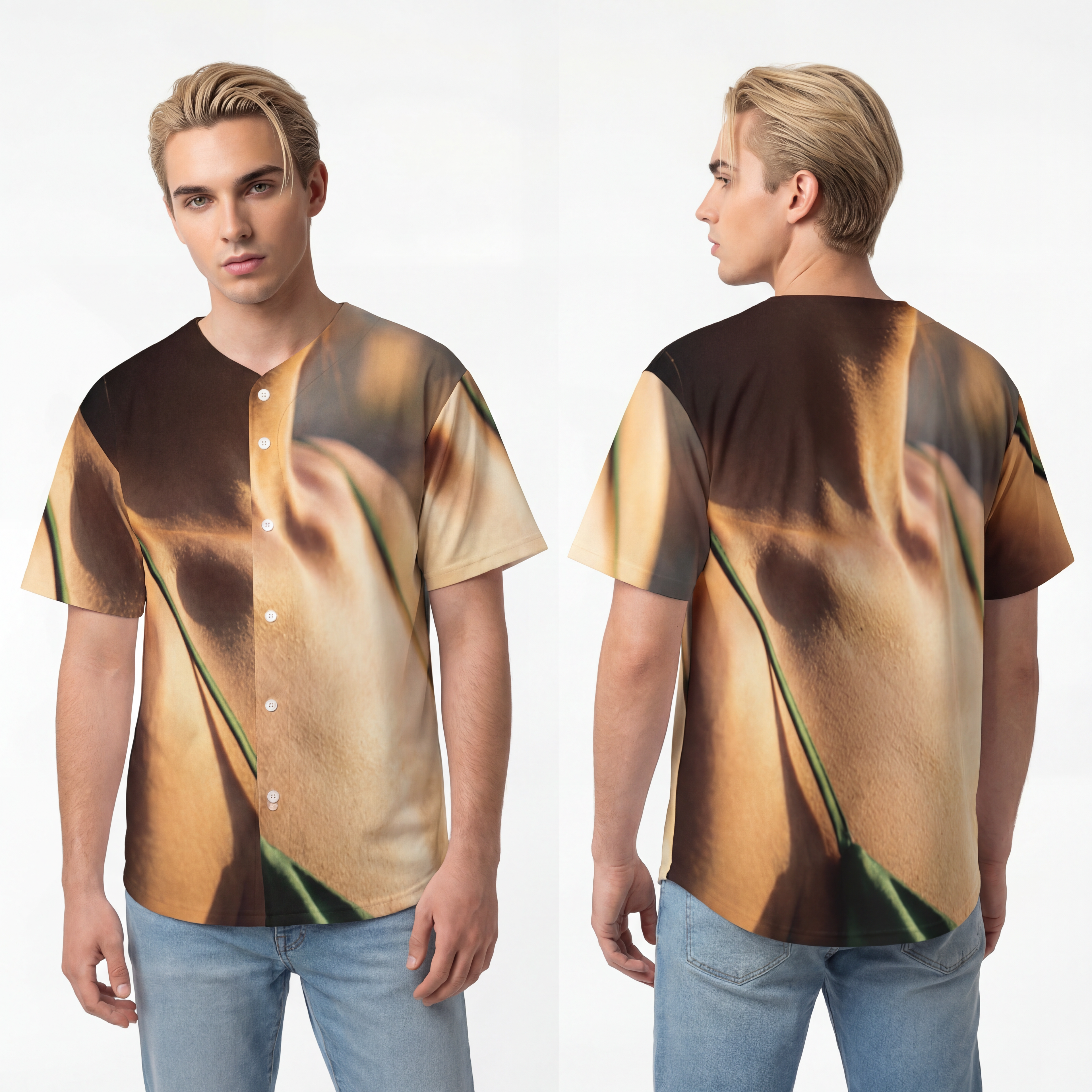 Men's Baseball Jersey - Cinematic Diamond
