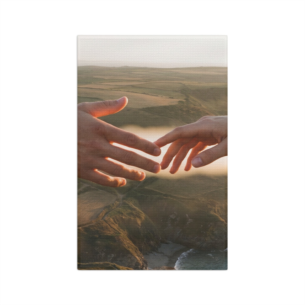 Microfiber Tea Towel - The Infinite Touch | Ethereal Coastal...