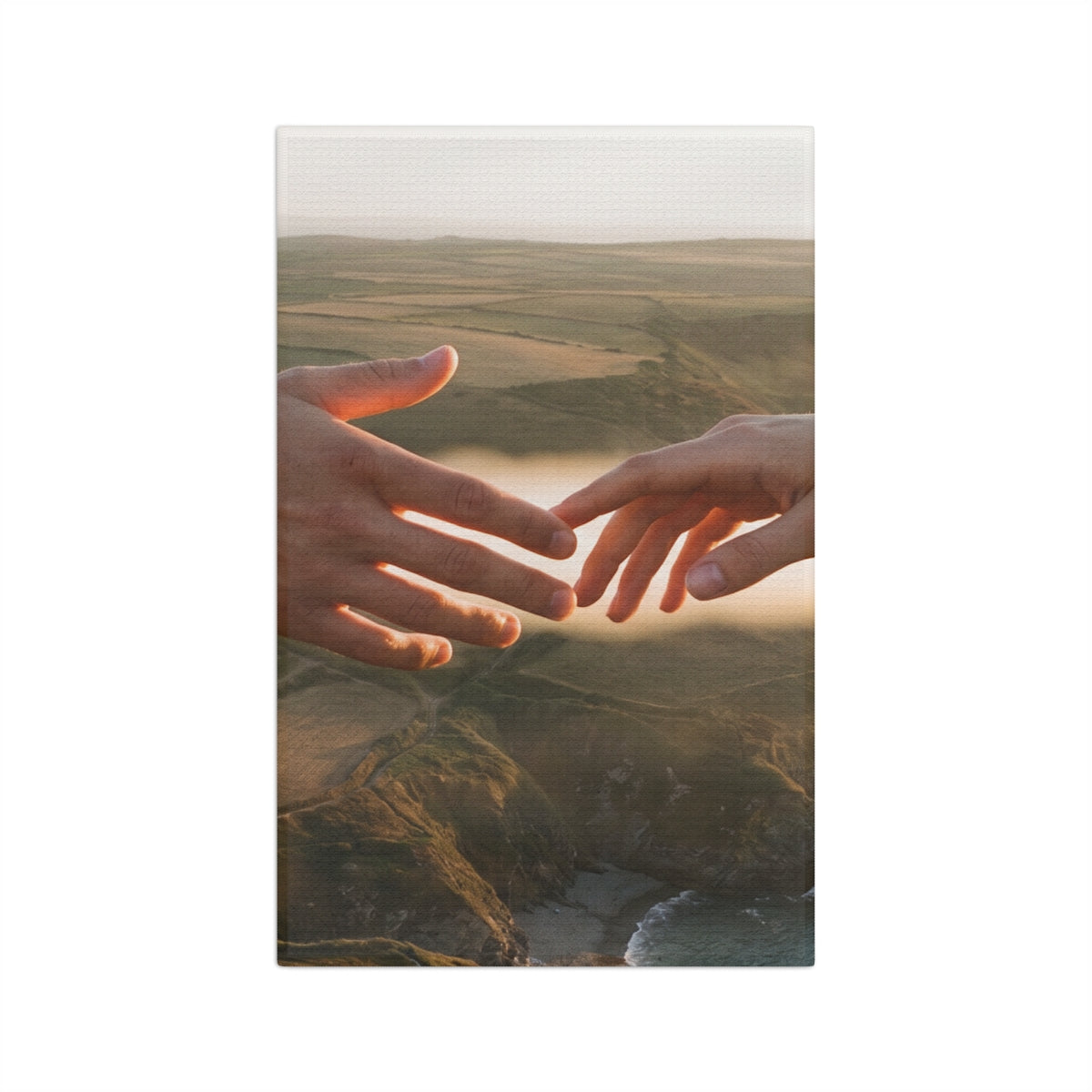Microfiber Tea Towel - The Infinite Touch | Ethereal Coastal...