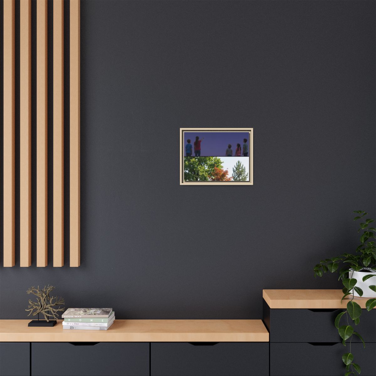 Framed Matte Canvas - Wilderness Gallery — Natural / 1.25"