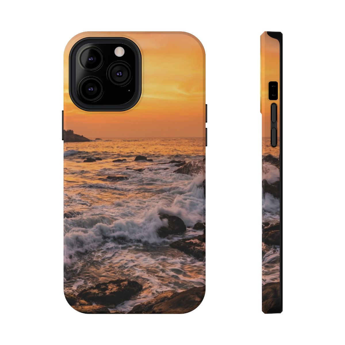 Impact-Resistant Cases - Phone Case - Sunrise Coastal Art— sizes part 1/2