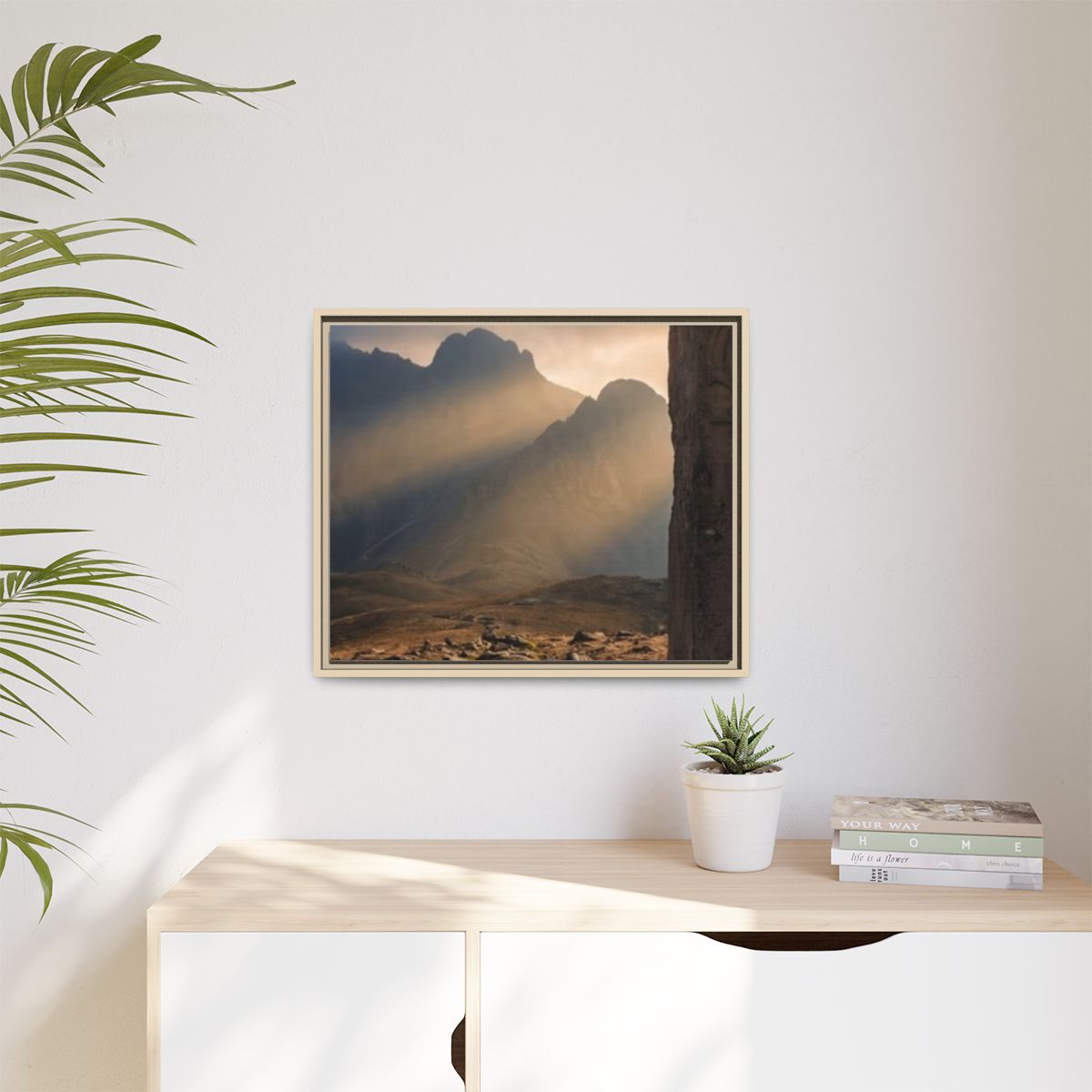 Matte Canvas, Framed - Mystic Monolith Ancient Persian... |...