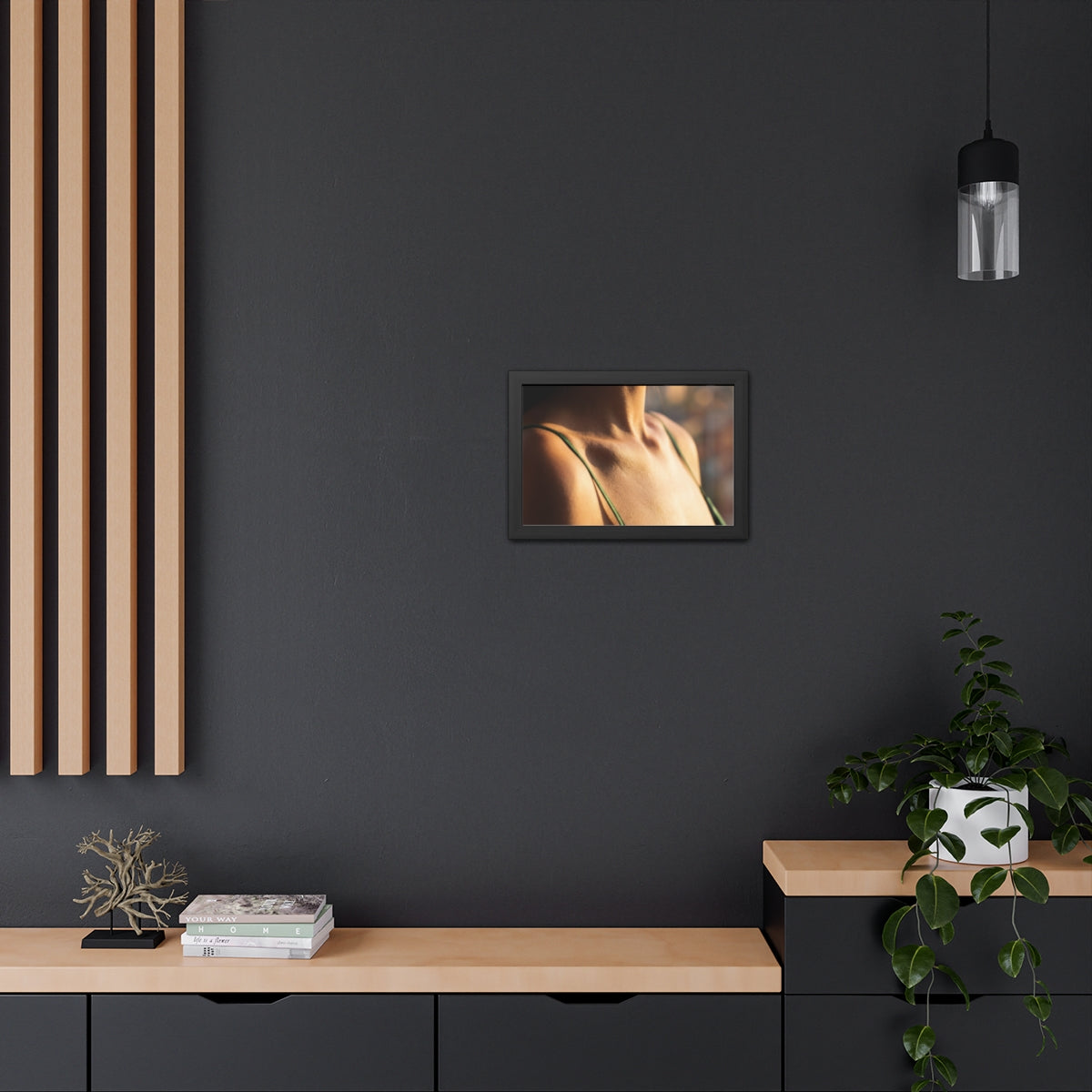 Framed Poster - Sunlit Muse Gallery Art — Landscape