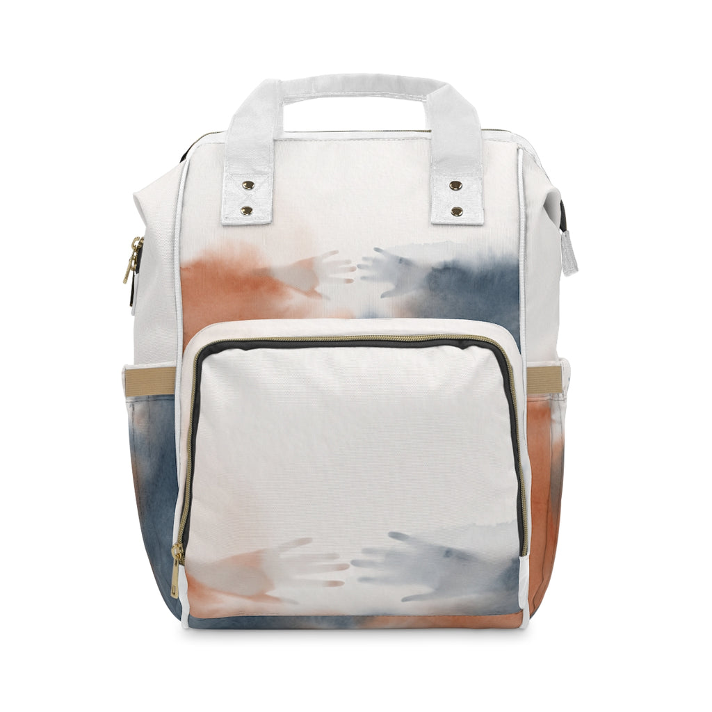 Minimalist Watercolor Art Diaper Backpack