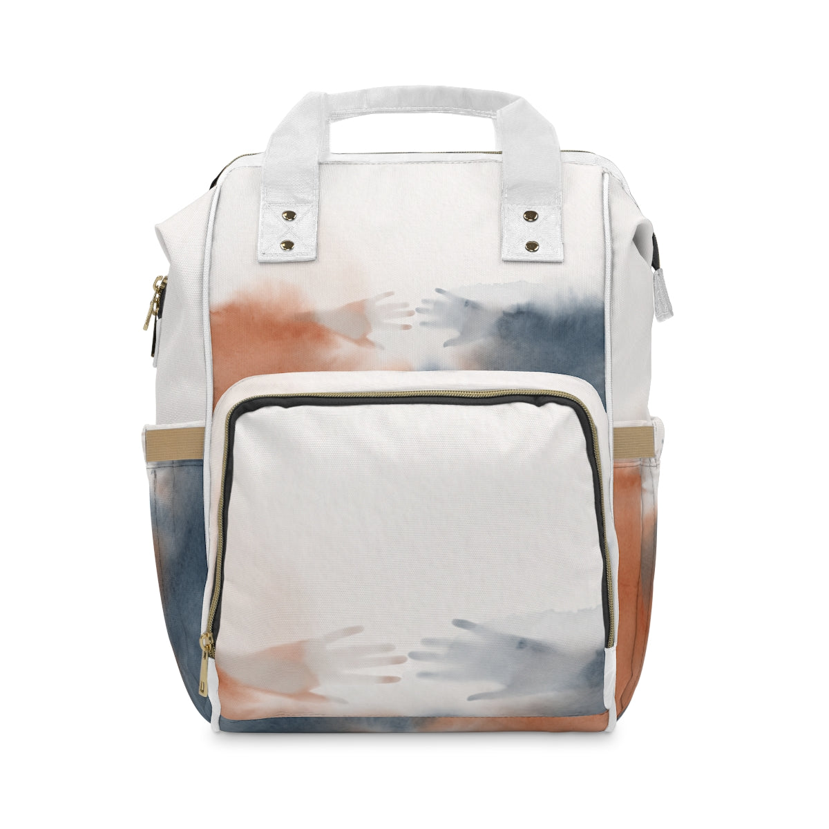 Minimalist Watercolor Art Diaper Backpack