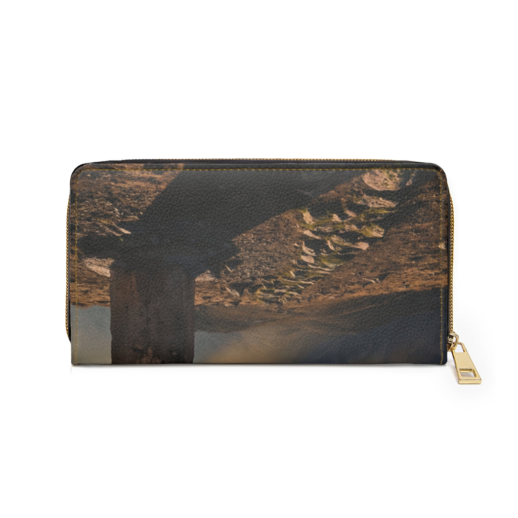 Zipper Wallet - Majestic Peak Sunset