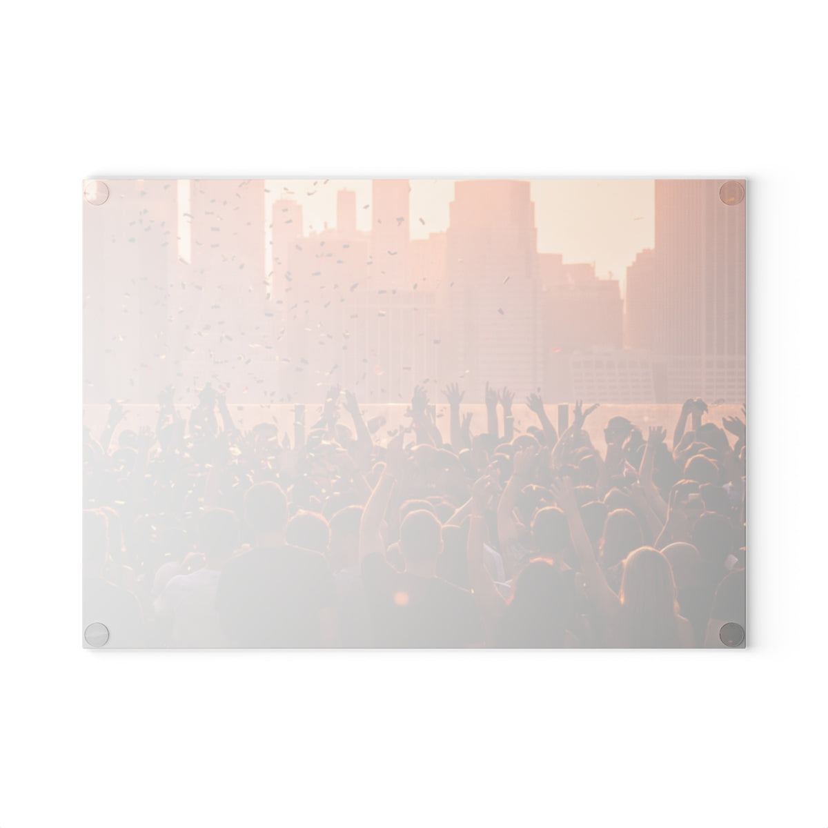 Glass Cutting Board - City Lights Festival | Echovira...