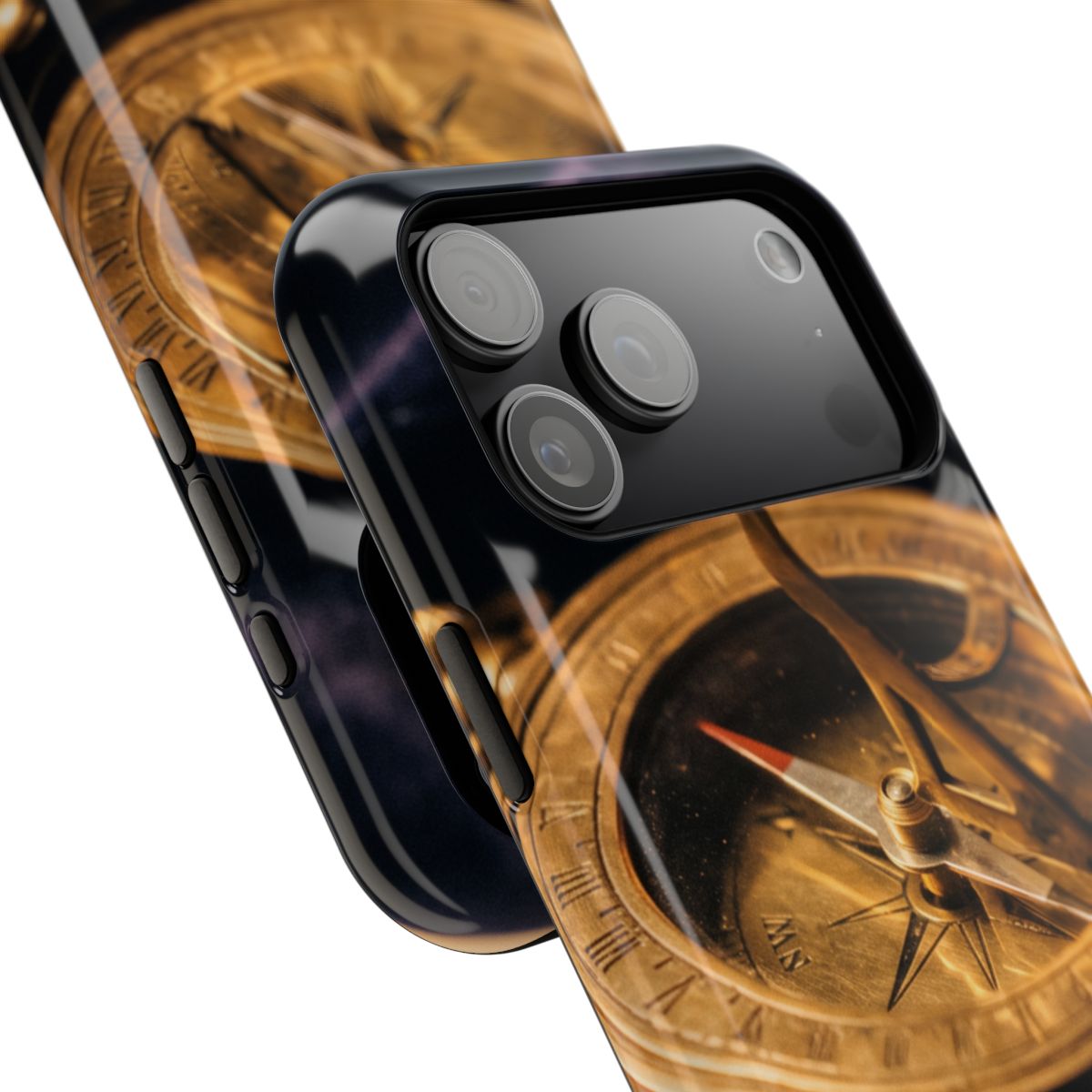 Vintage Brass Sundial Tough Apple iPhone Case
