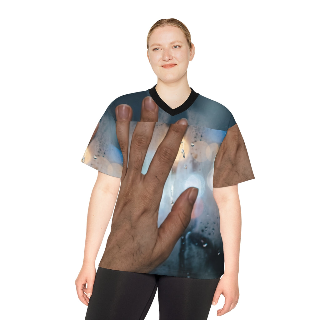 Rainy City Window Unisex Football Jersey