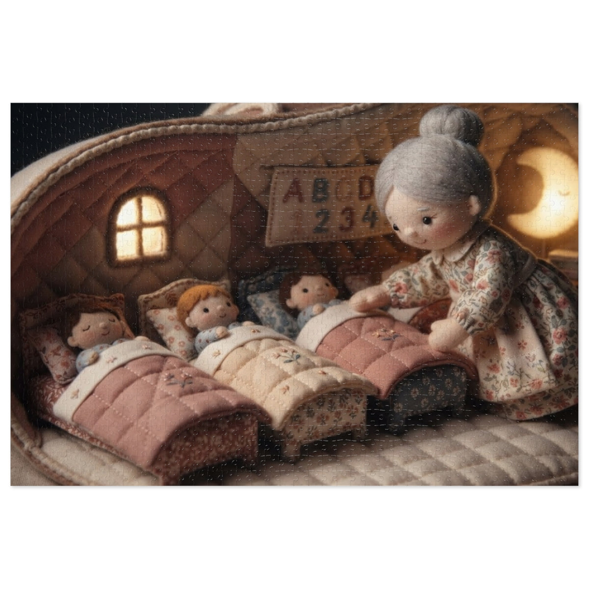 Jigsaw Puzzle with Tin - Bedtime Story (30, 110, 252, 500......